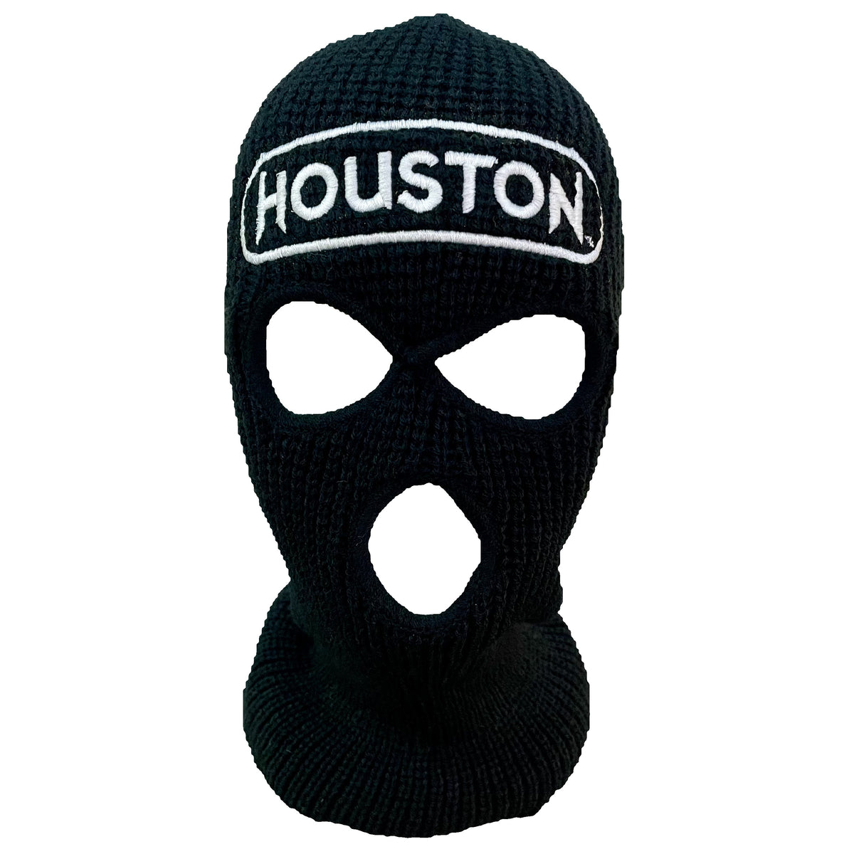 Houston Capsule Ski Mask Black Houston Skateboards