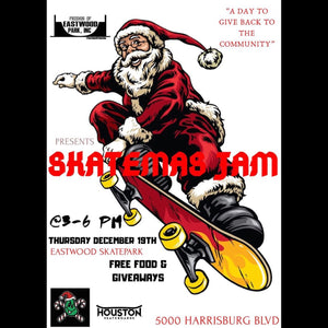 Skatemas Jam at Eastwood Skatepark with Houston Skateboards