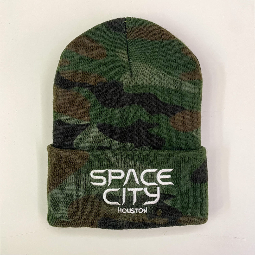 Space City Camouflage Beanie