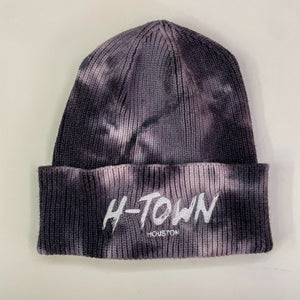 H-Town Black Tie Dye Beanie