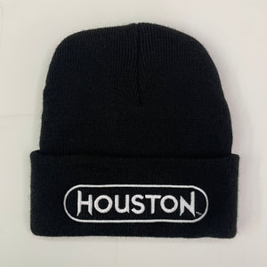 Houston Capsule Black Beanie