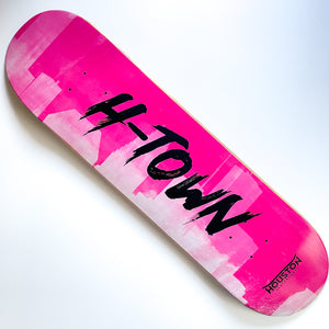 H Town deck pink and black