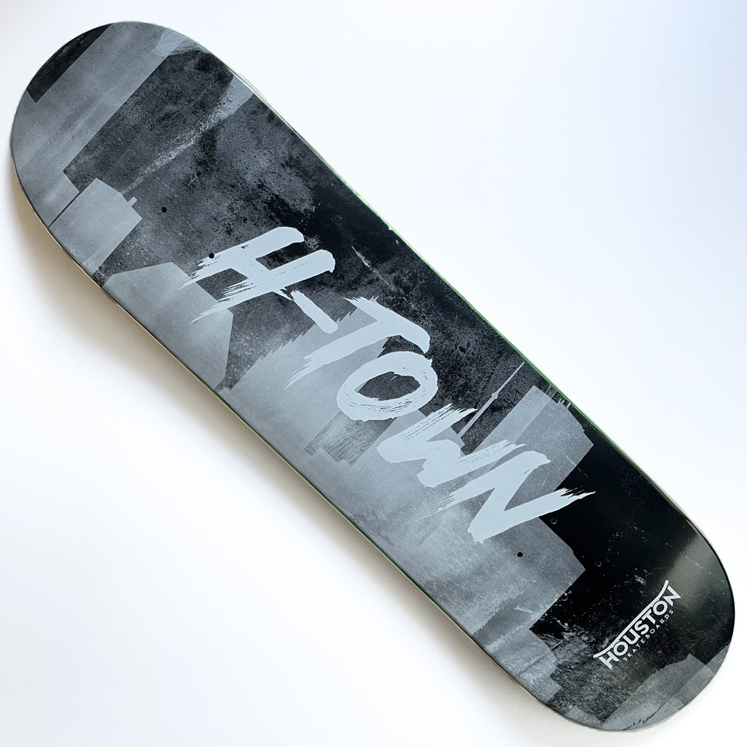 H Town deck black and white